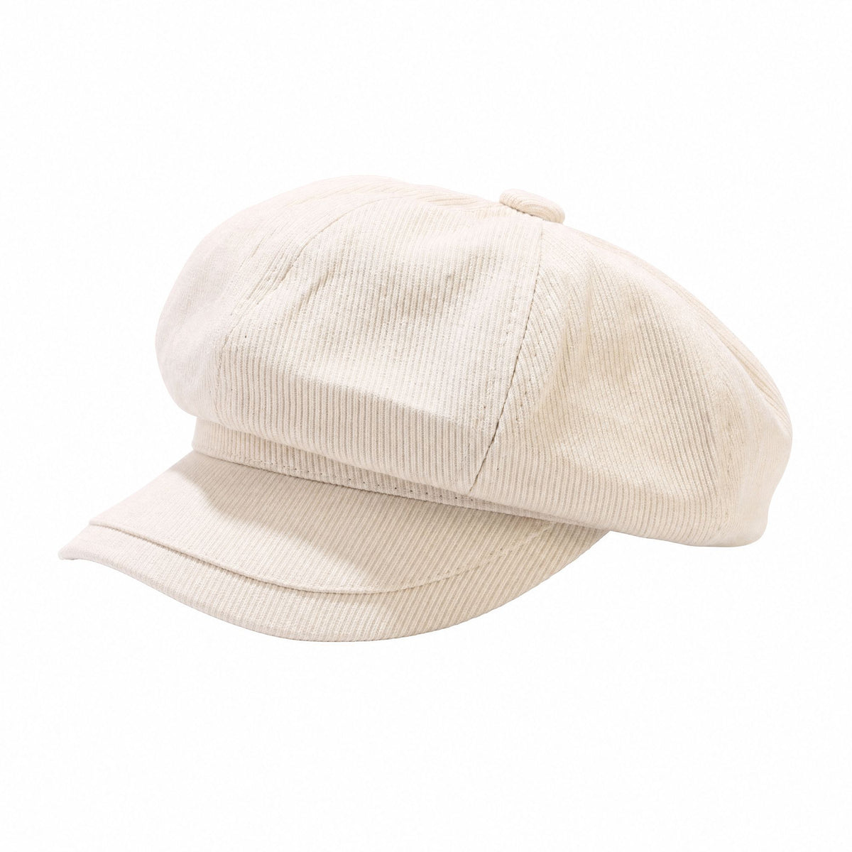 Newsboy Cap Vintage Baker Boy Hat with Brim Textured Casual Hat