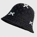 Anna-Kaci Women's Foldable Bucket Hat with Bow Accents