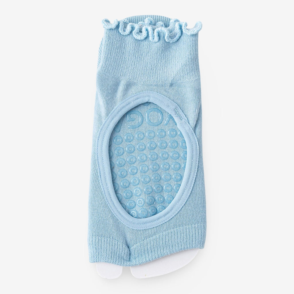 Candy Color Open-Back Yoga Socks for Women, Non-Slip Pilates & Indoor Exercise 3 Pack