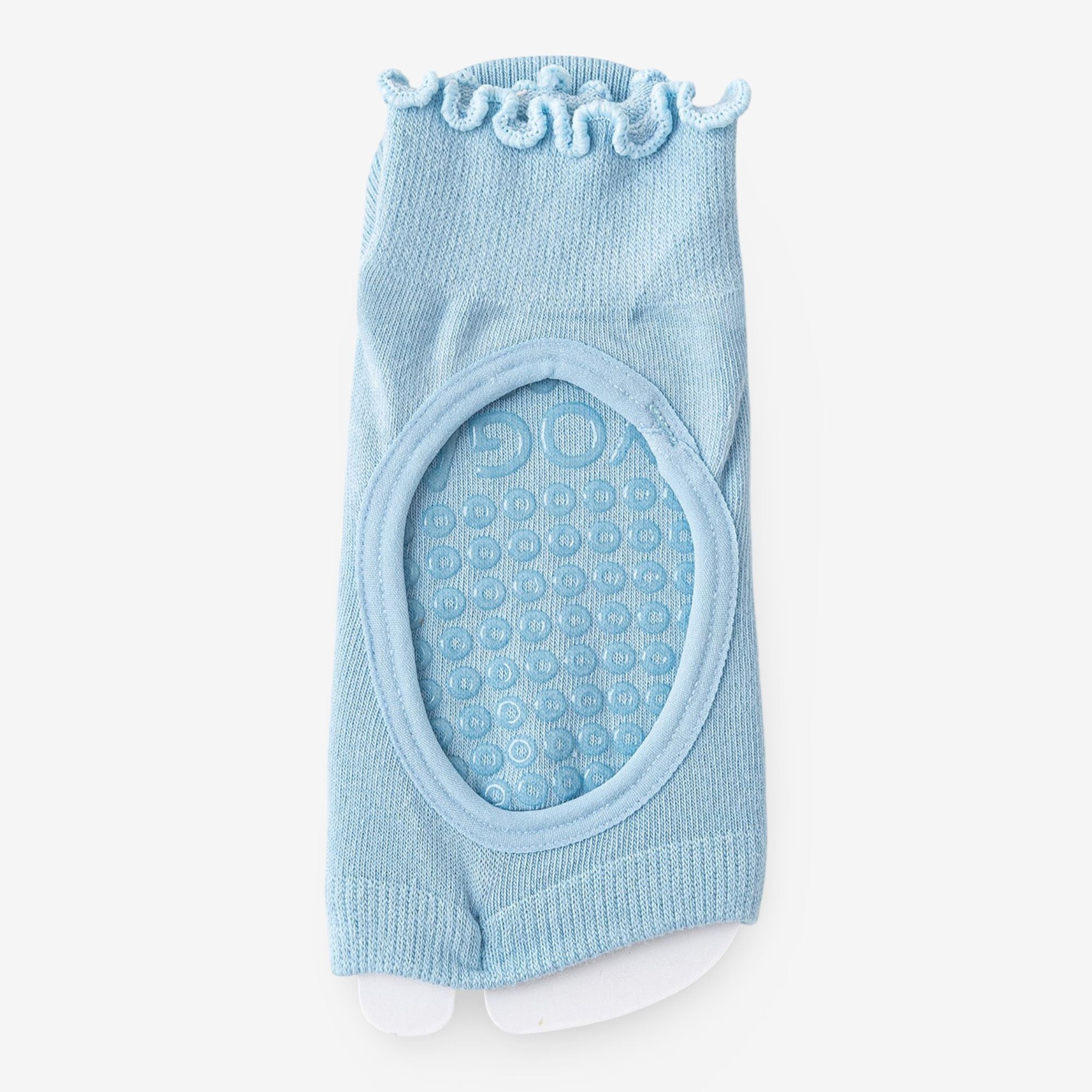 Candy Color Open-Back Yoga Socks for Women, Non-Slip Pilates & Indoor Exercise 3 Pack