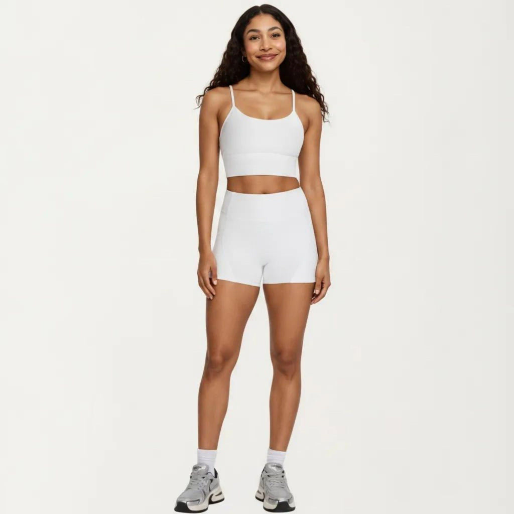 Anna-Kaci Active Women's High Waist Biker Shorts with Side Pockets and Smooth Stretch Fit