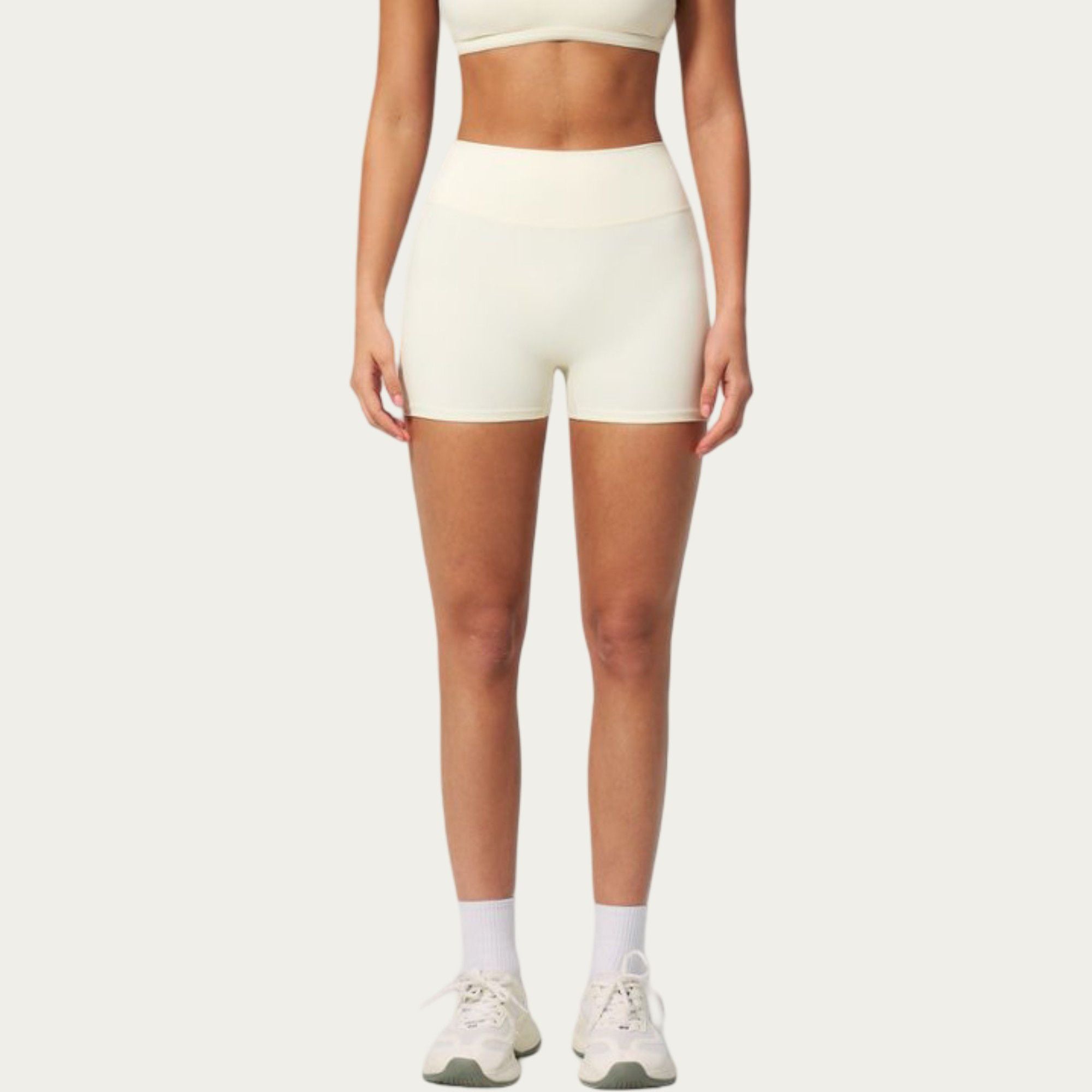 Anna-Kaci Active Women's High Waist Mini Biker Shorts with Smooth Stretch Fabric and Supportive Fit