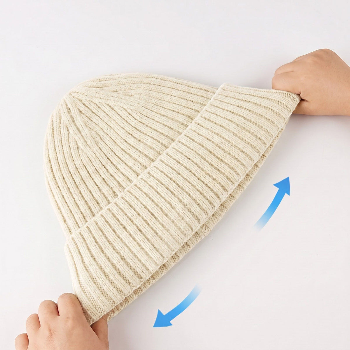 3 Piece Ribbed Knit Beanie Scarf and Touchscreen Gloves Set