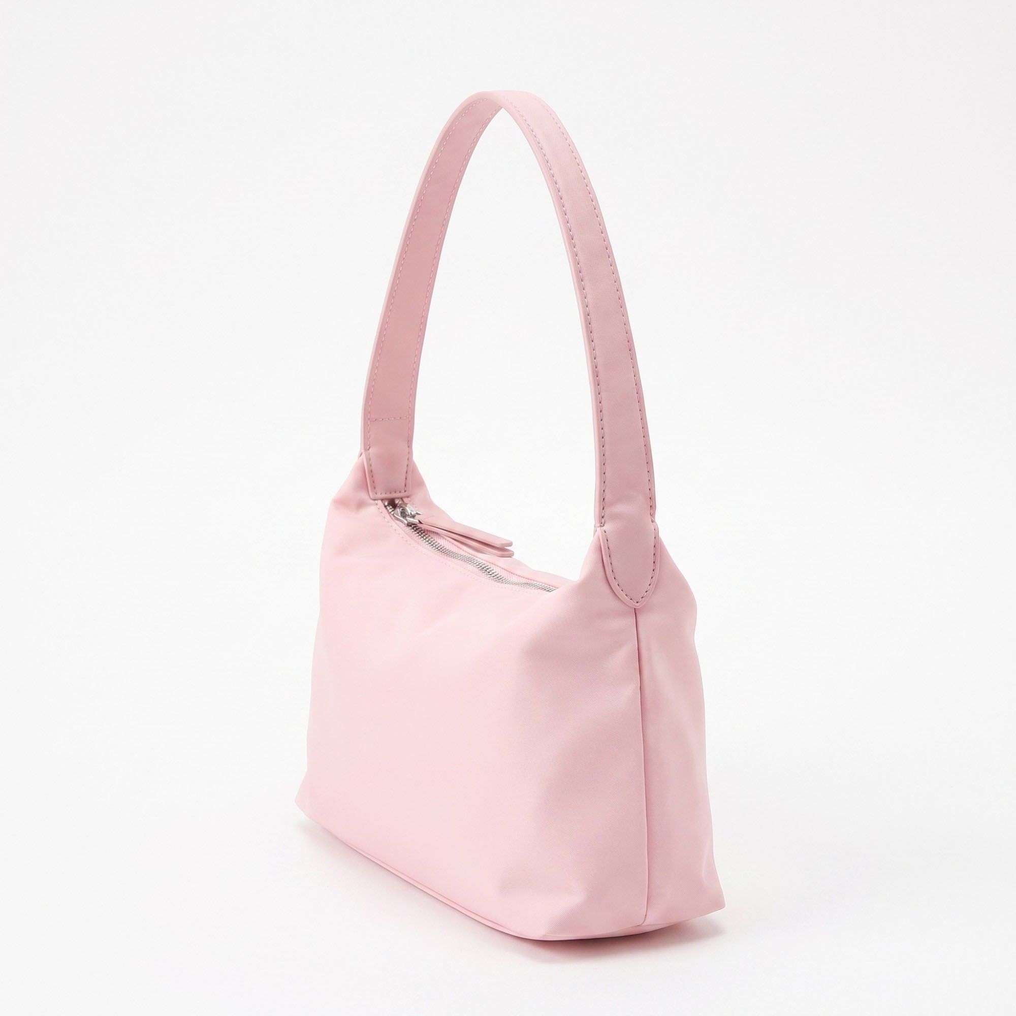 Minimalist Shoulder Bag with Top Zipper and Slim Rectangular Silhouette 8.3x4.7x2in