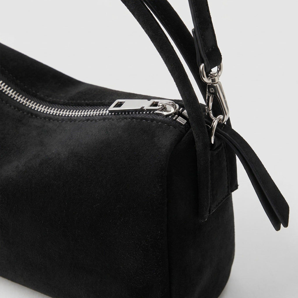 Structured Shoulder Bag with Dual Handles and Crossbody Strap 11.8x9.5x4in