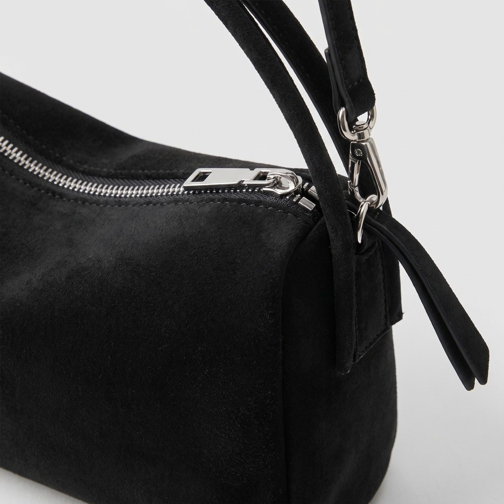 Structured Shoulder Bag with Dual Handles and Crossbody Strap 11.8x9.5x4in