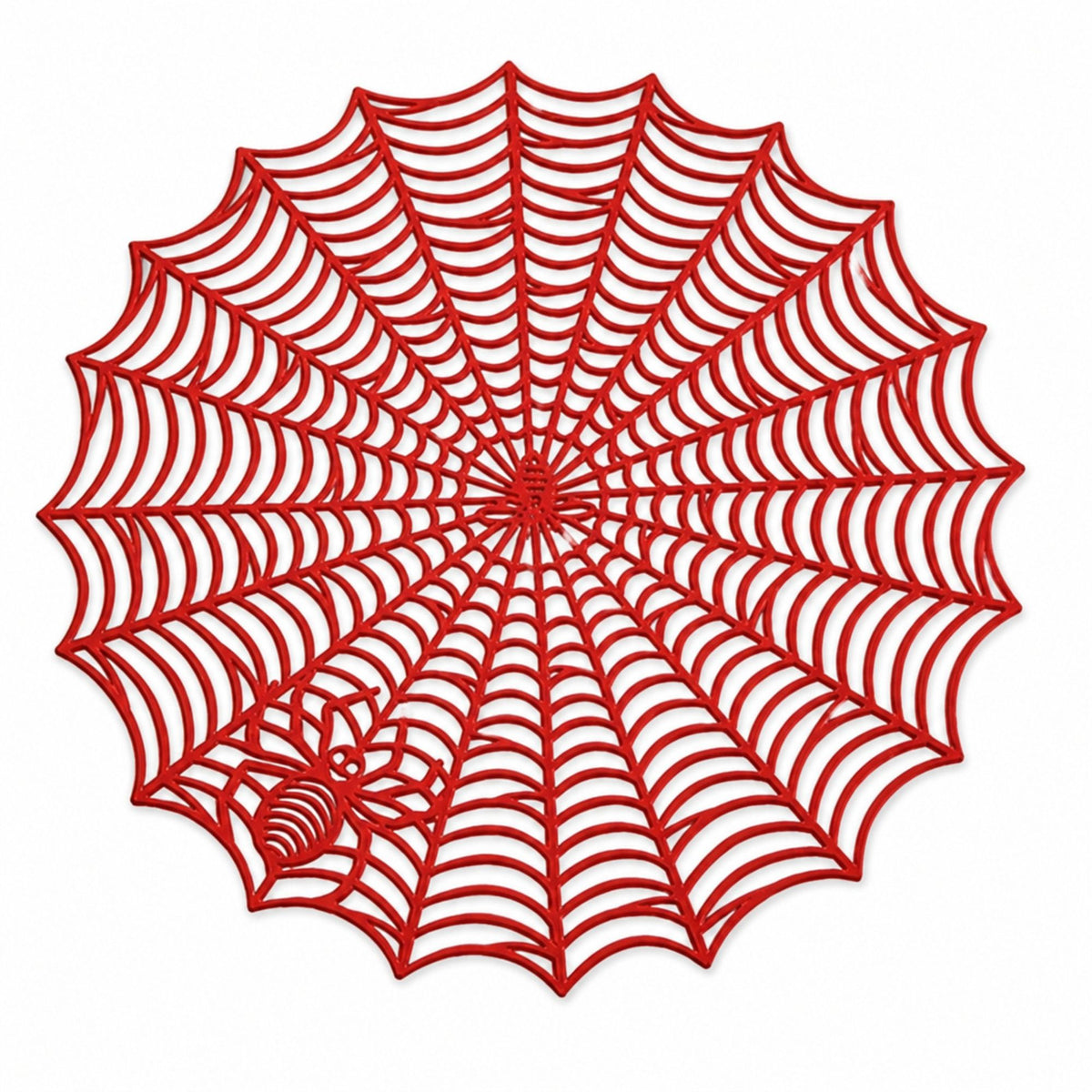 Halloween Spiderweb PVC Waterproof Non-Slip Placemat