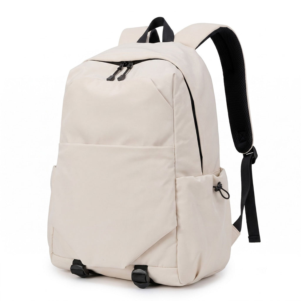 Large Casual Backpack with Multiple Pockets Adjustable Straps and Buckle Details