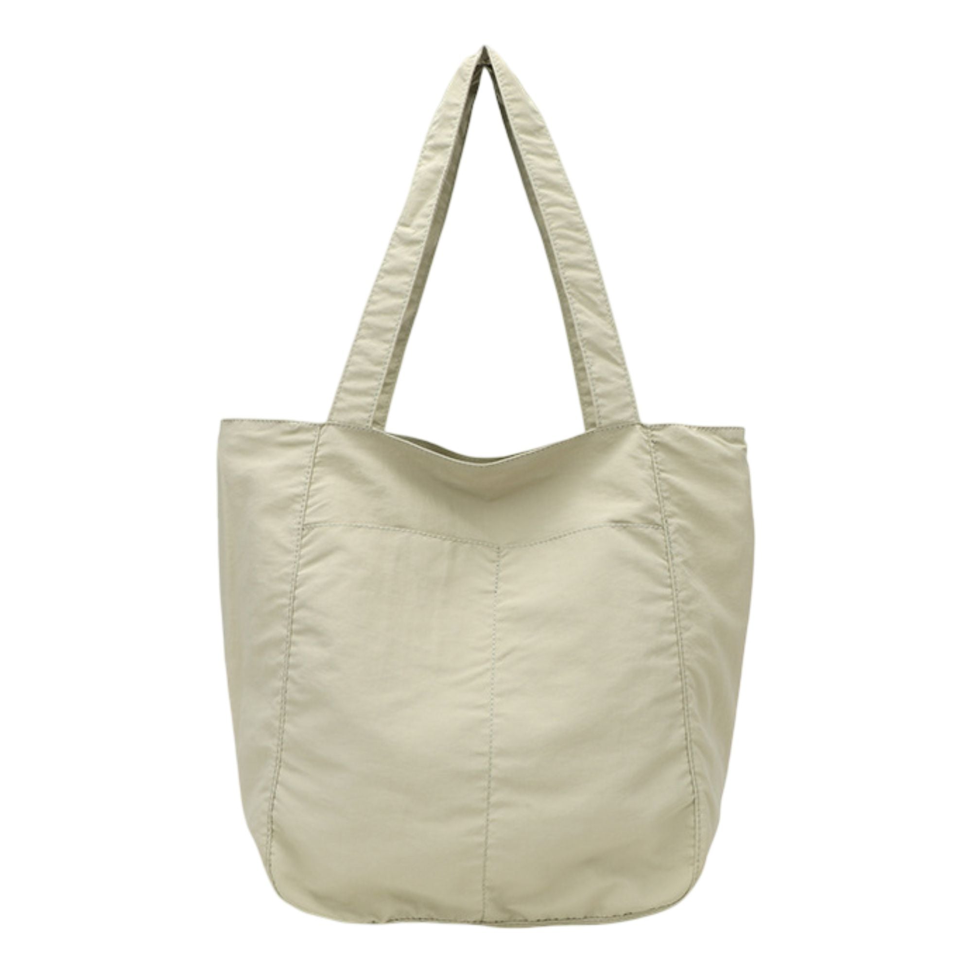 Lightweight Tote Bag with Front Pockets and Shoulder Handles