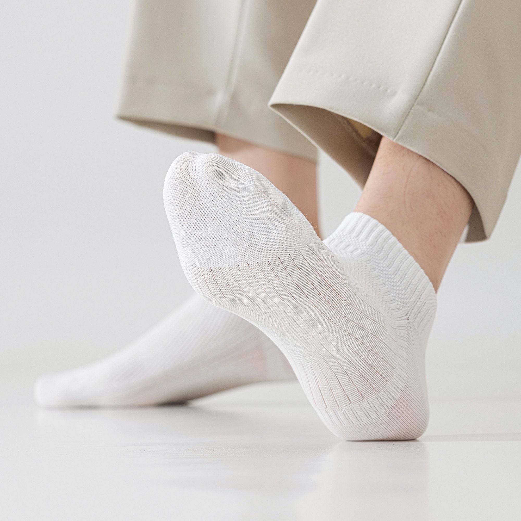Anna-Kaci 6 pair Men's Breathable Ankle Socks