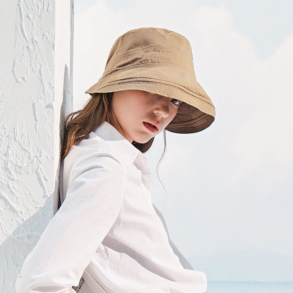 Anna-Kaci Women's Foldable Wide - Brim Bucket Sun Hat