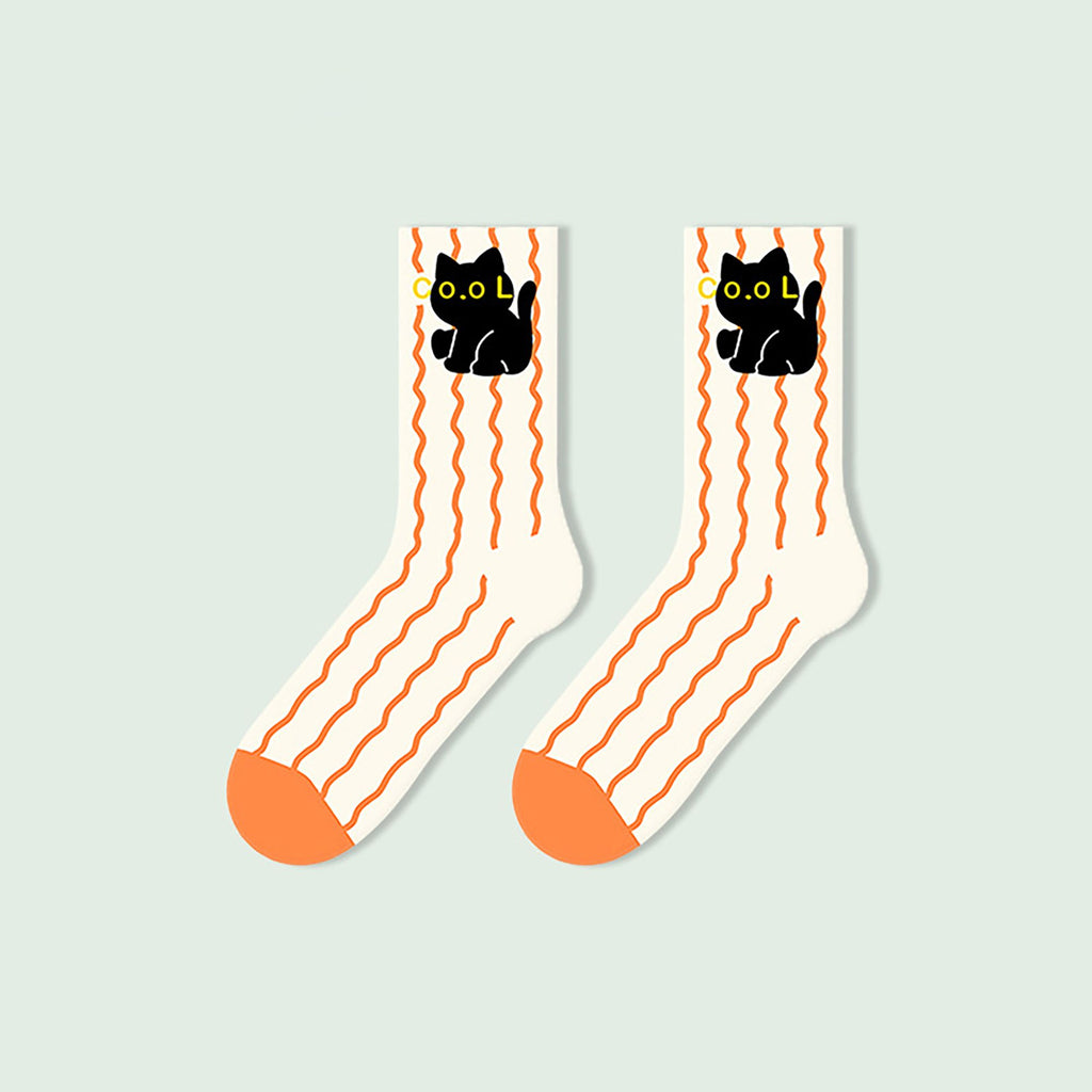 Anna-Kaci Women's 6pk Striped Ankle Socks - Cute Print Pattern Casual Socks for Daily Wear