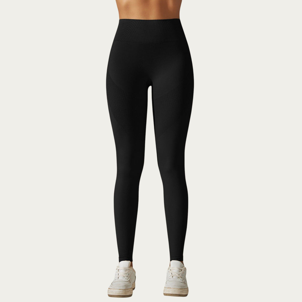 Anna-Kaci Active Women's Seamless High Waist Leggings with Sculpting Fit and Compression Support