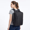 Sleek Slim Laptop Backpack - Professional  Commuter Bag for Office, School, and Travel
