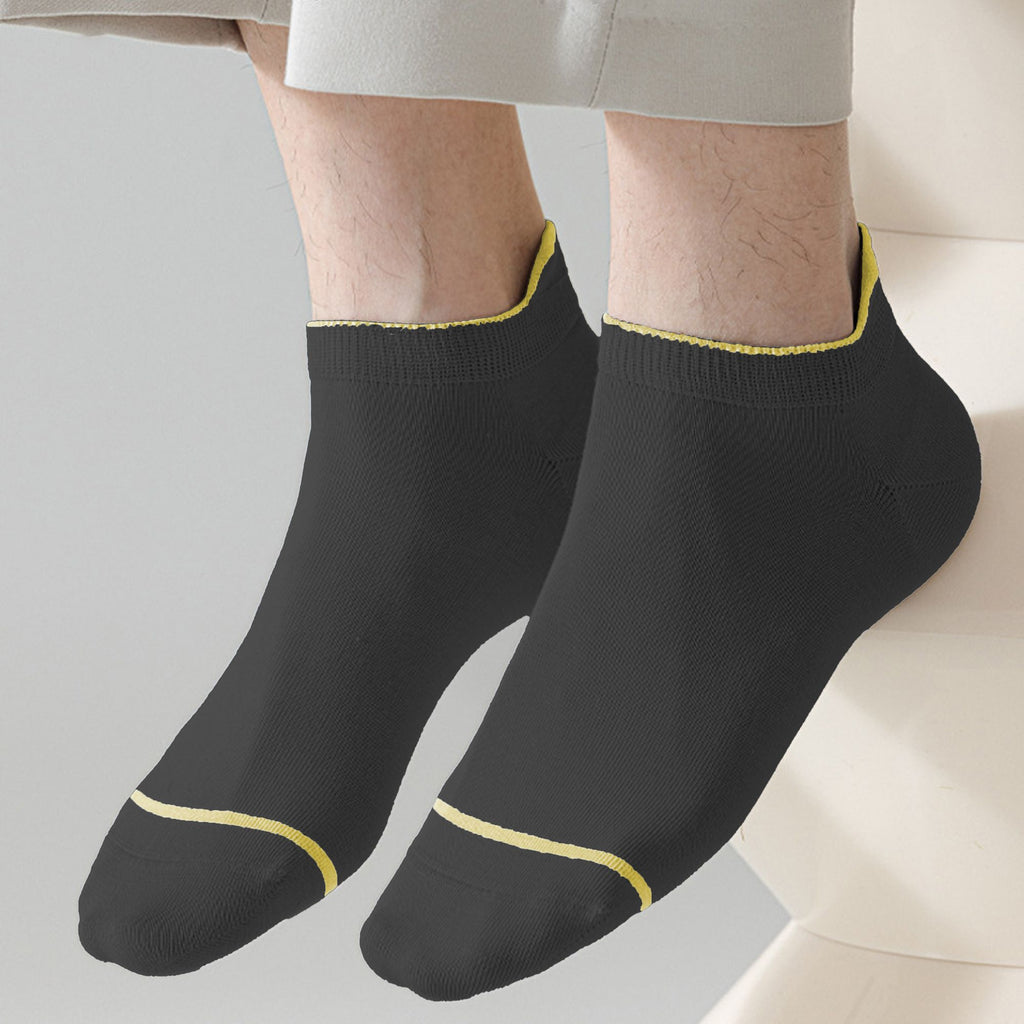 Anna-Kaci Men's 6pk Breathable Casual Ankle Socks