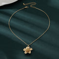 Women's Floral Pendant Necklace