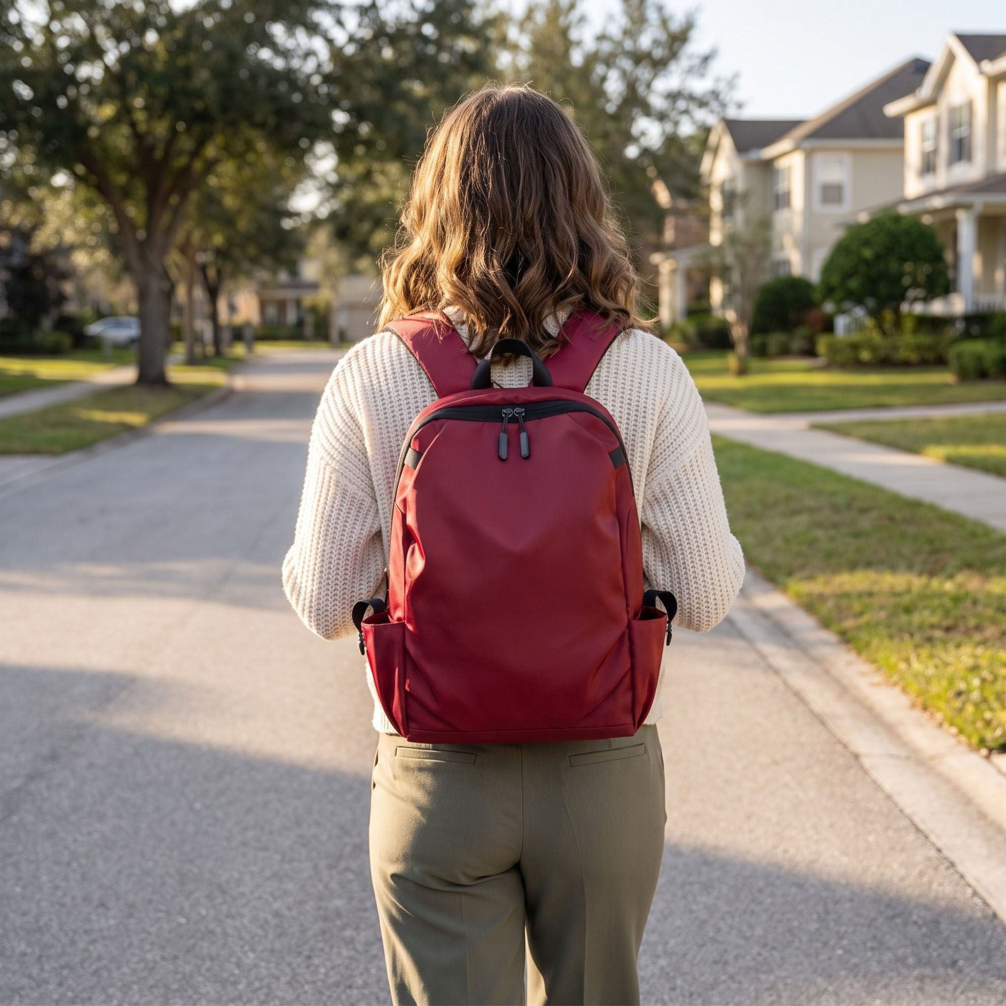 Sleek Essential Laptop Backpack - Versatile Daypack for Travel, School, and Office
