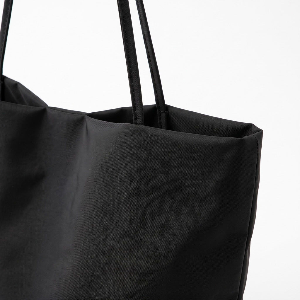 Oversized Lightweight Tote Bag with Long Shoulder Straps and Soft Slouchy Shape 12x9x6in