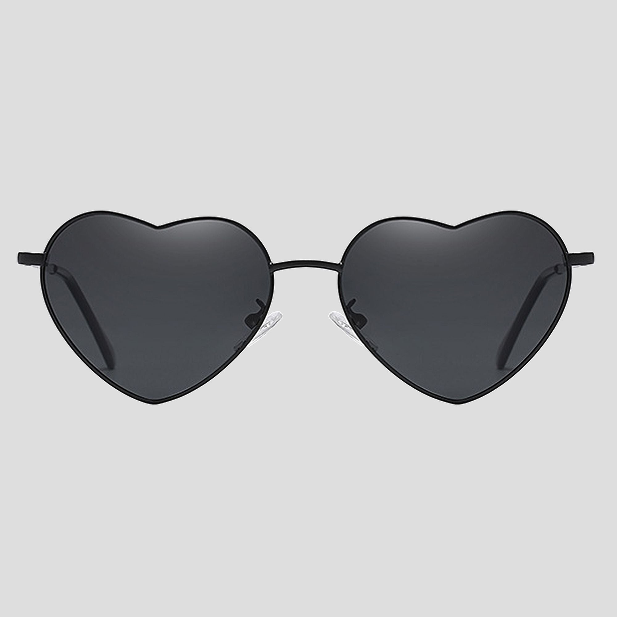 Anna-Kaci Women's Stylish Heart-Shaped Polarized Sunglasses UV400 Protection for Outdoor Activities