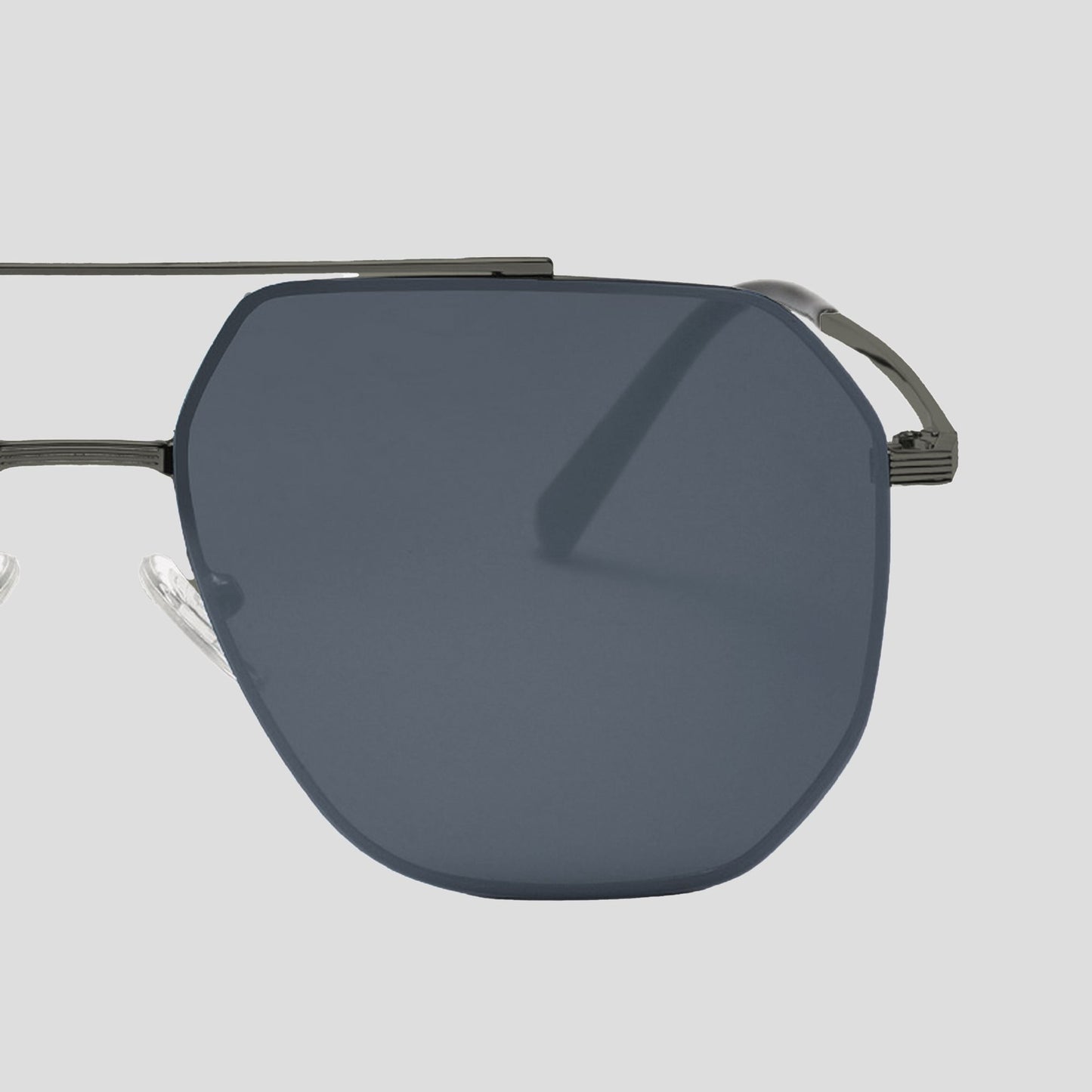 Anna-Kaci Women's Rimmed Hexagonal Polarized Aviator Sunglasses UV400 Protection