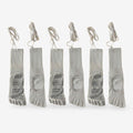 Lace-Up Grip Yoga Socks for Pilates and Dance 3 Pack