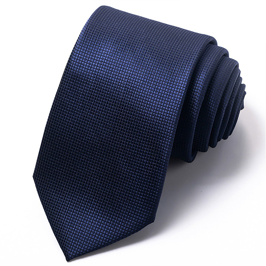 Men's Micro Dot Texture Tie Fine Woven Pattern Necktie Subtle Solid Look 57 Inch Length 3.1 Inch Width Formal Business Accessory