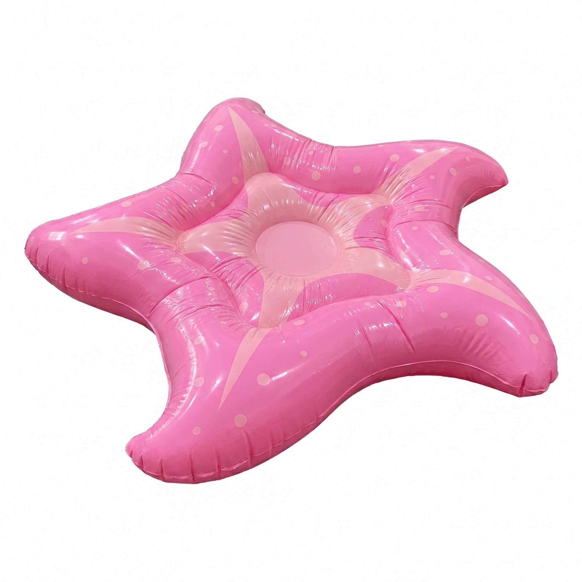 Inflatable Flower Pool Float with Lounger Seat and Wide Petal Shape