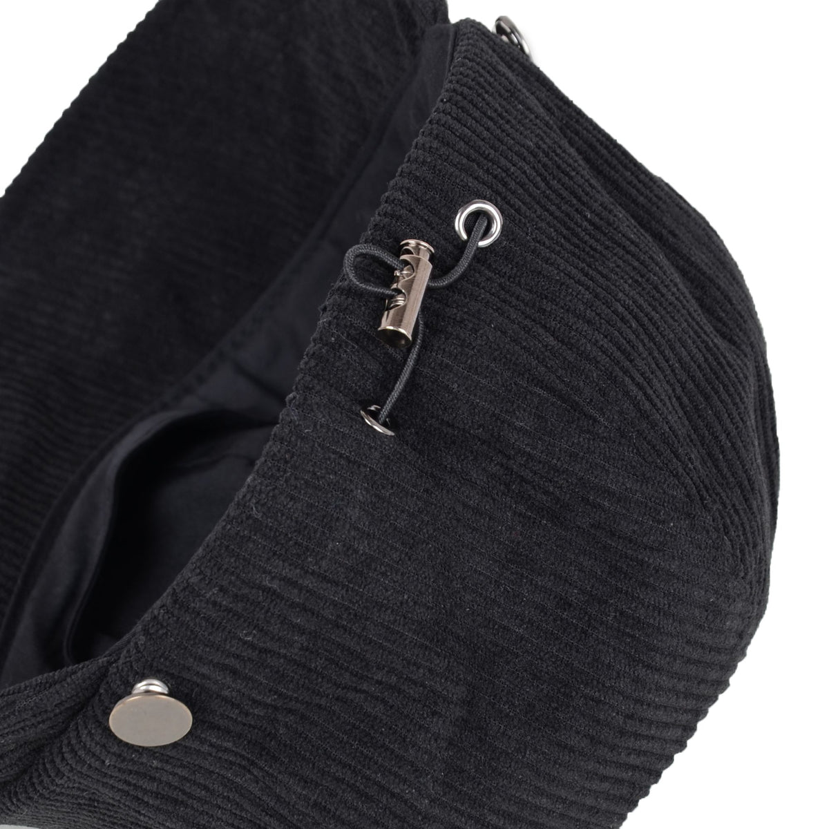Corduroy Bucket Hat Wide Brim Adjustable Fit Casual Fall Winter Hat