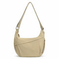 Nylon Crossbody Bag with Adjustable Strap Lightweight Shoulder Sling Bag with Zip Pockets