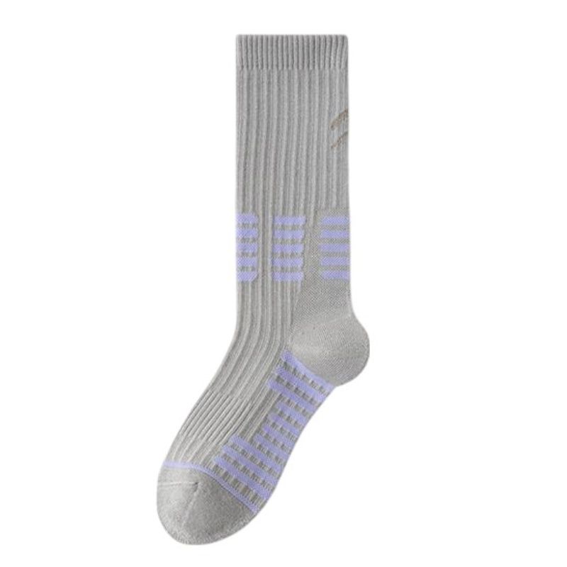 Anna-Kaci Women's Reflective Cycling Socks with Night Visibility Design Padded Zones and Breathable Compression Fit