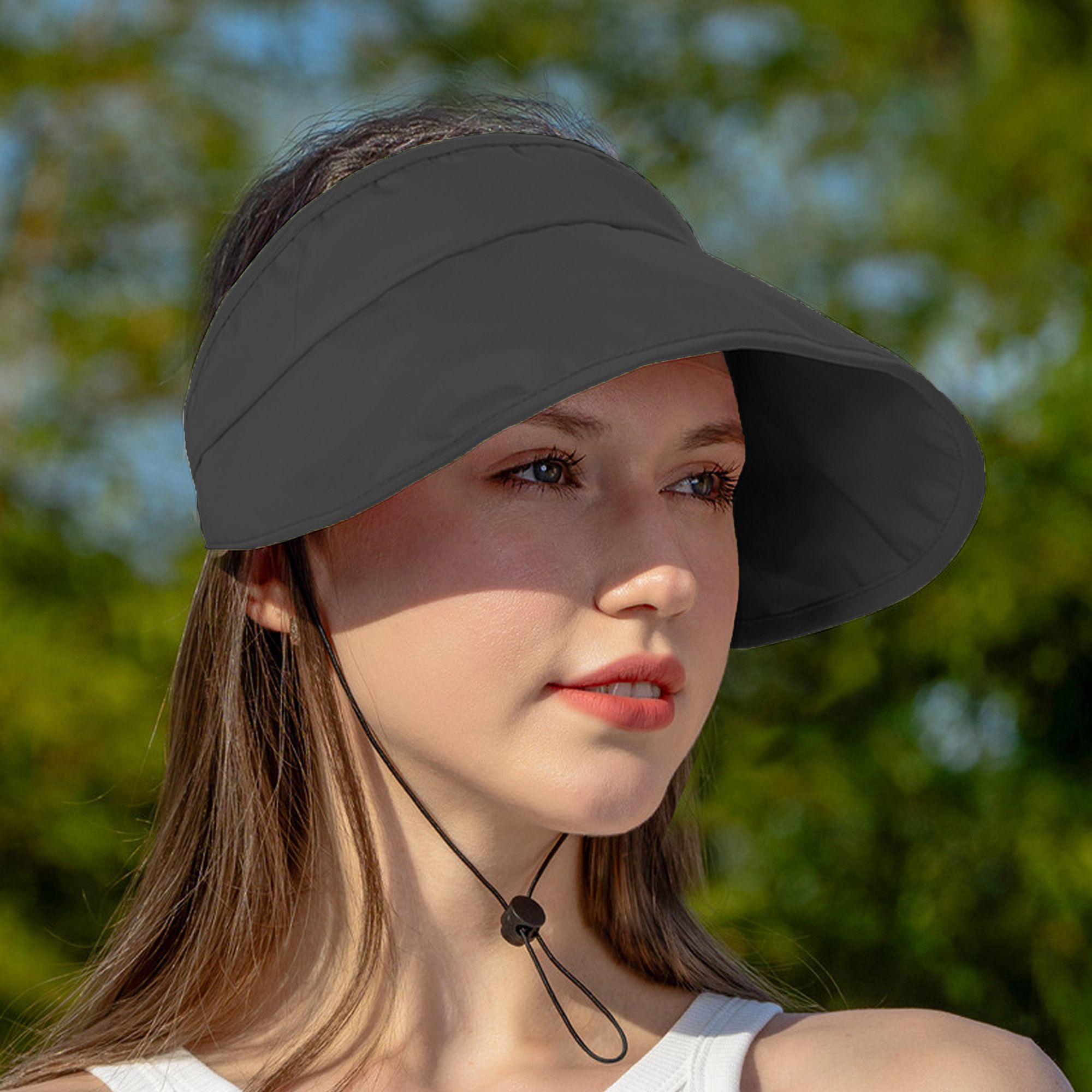 Anna-Kaci Foldable Wide - Brim Sun Visor Hat for UV Protection
