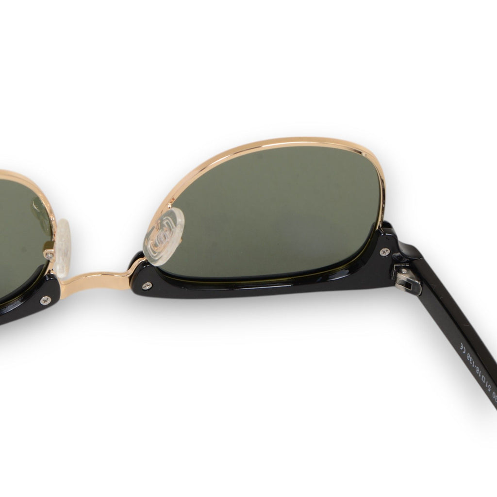 Anna-Kaci Half Frame Retro Style Daily Casual Polarized Sunglasses UV400 Protection