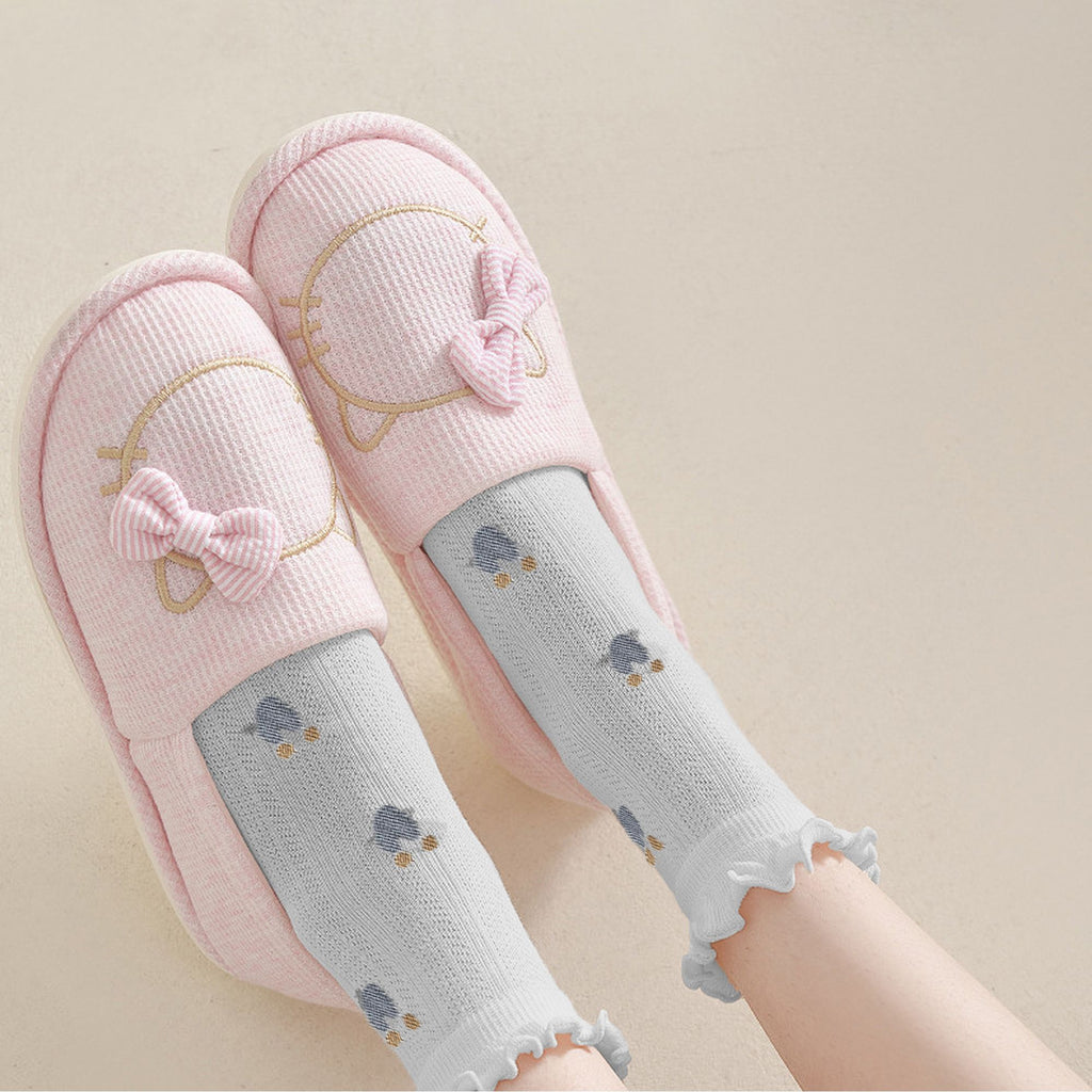 Anna-Kaci Women's Adorable Summer Ruffle-Edge Ankle Socks 5pk