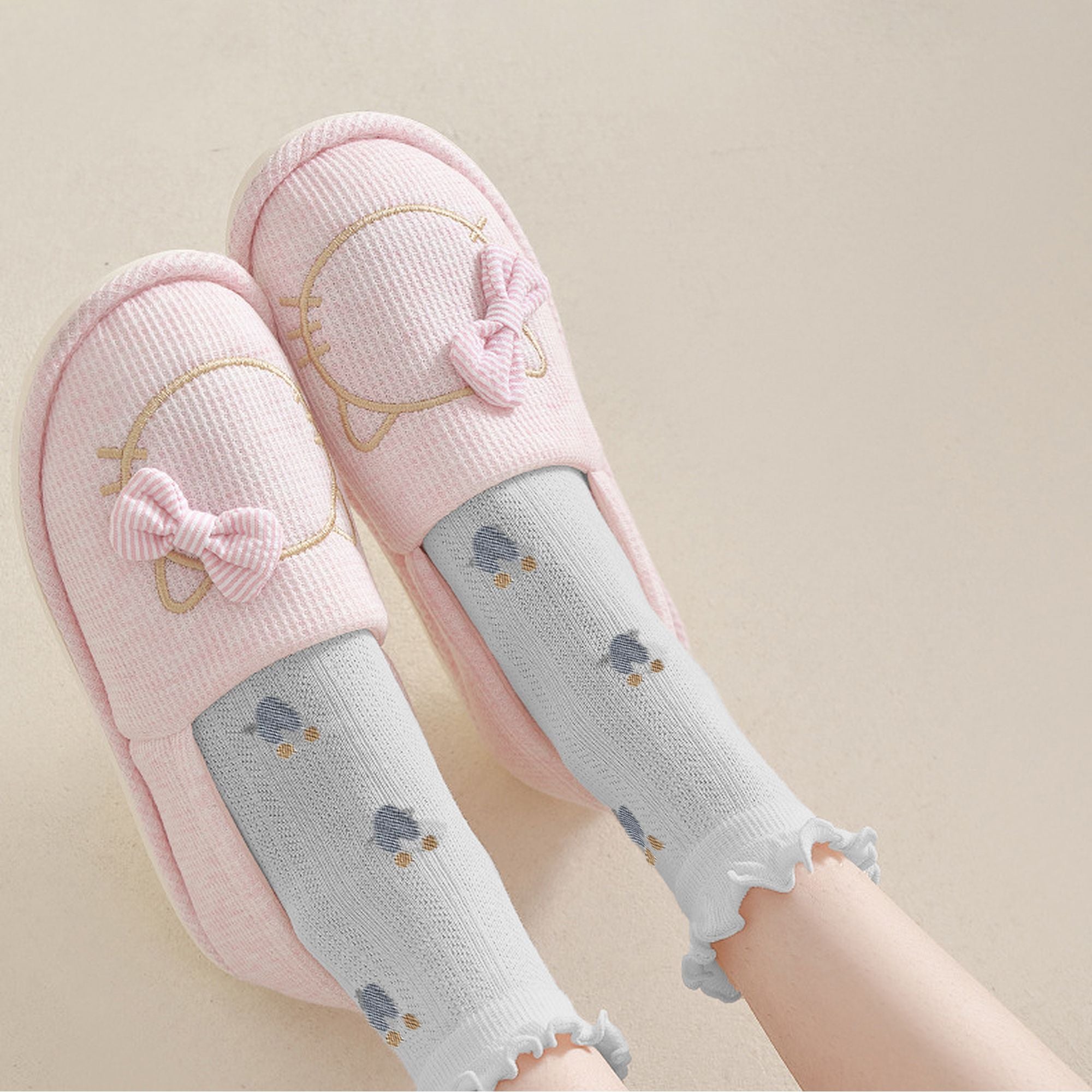 Anna-Kaci Women's Adorable Summer Ruffle-Edge Ankle Socks 5pk