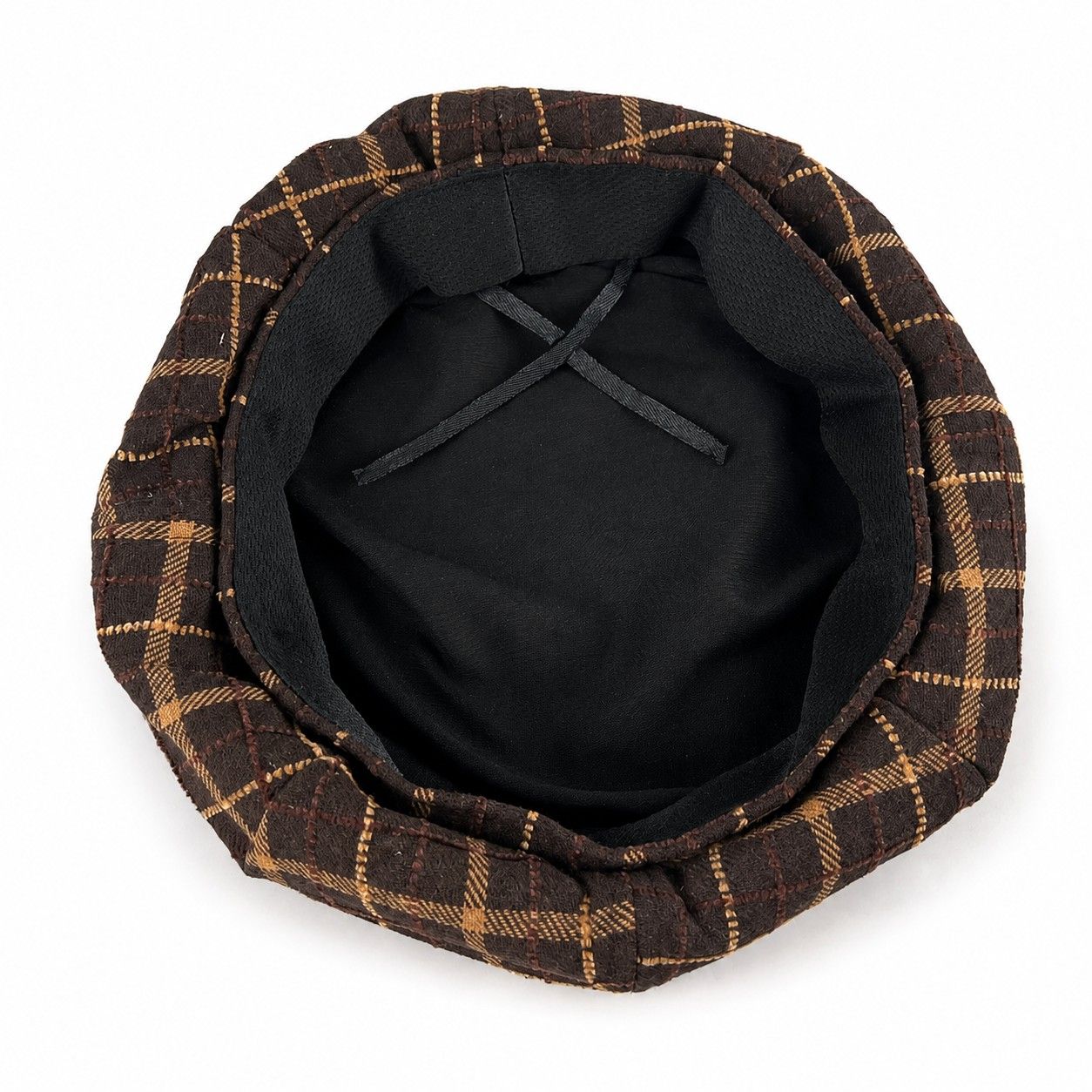 Plaid Beret Hat Vintage Painter Cap Soft Structured Fall Winter Style