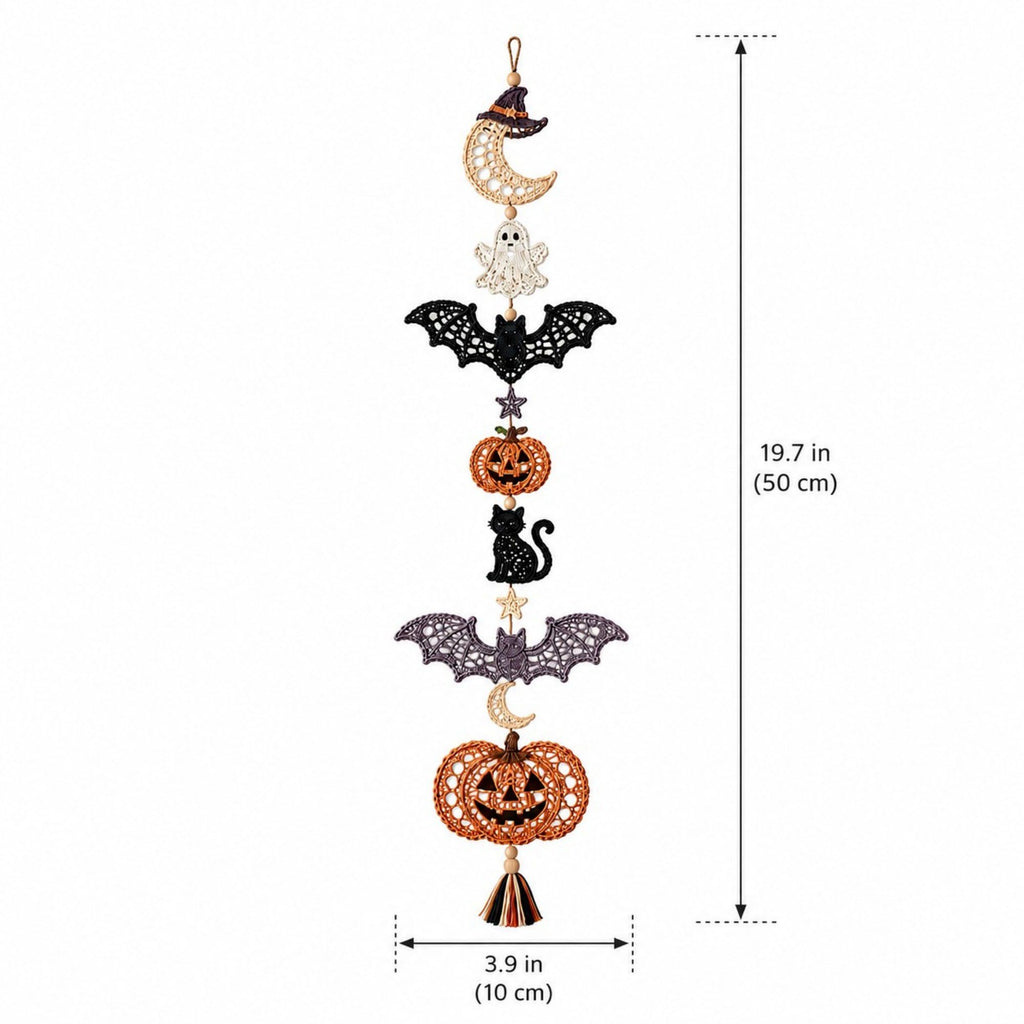Halloween Crochet Hanging Ornament DIY Craft Kit