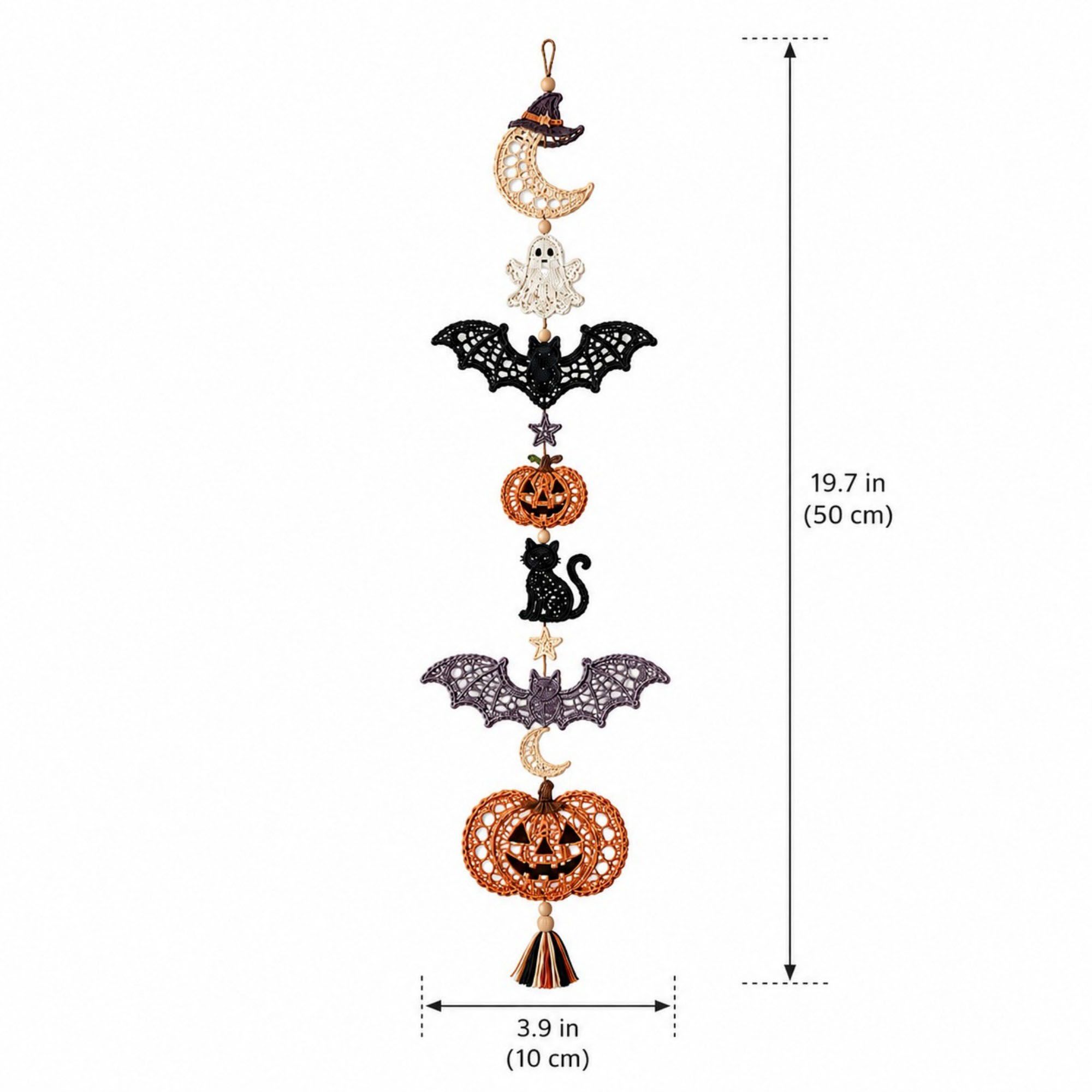 Halloween Crochet Hanging Ornament DIY Craft Kit