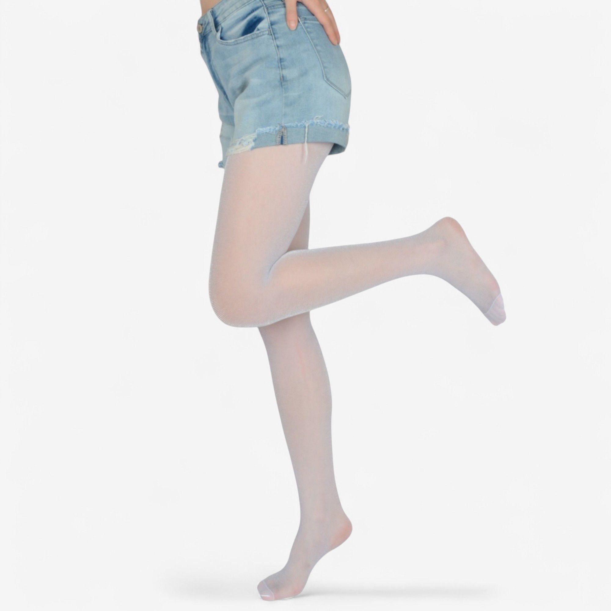 Anna-Kaci Women's 2-Pair Glitter Sheer Tights with Stretch Fit and Subtle Sparkle Suitable Height 5'1-5'8