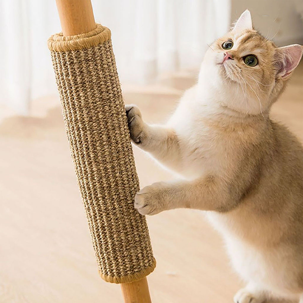 Cat Scratching Post Pad Sisal Mat Durable Furniture Protector for Cats Large Claw Resistance