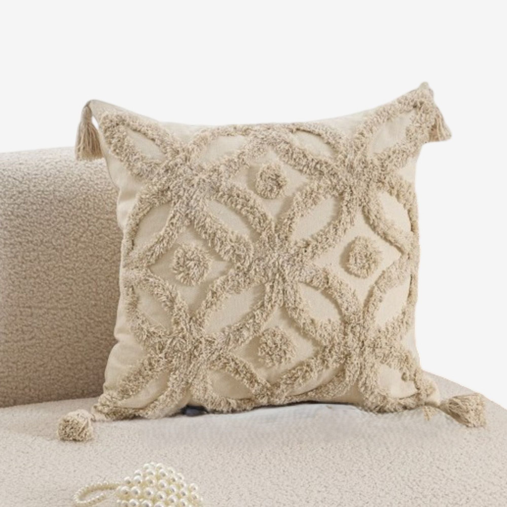 17.7*17.7in Decorative Pillow Cotton Canvas Fabric