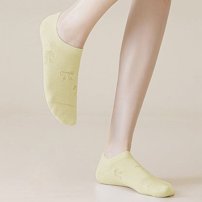 Anna-Kaci Invisible Women's Summer No-Show Liner Socks 5Pk