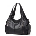 Large Shoulder Tote Bag with Multiple Pockets