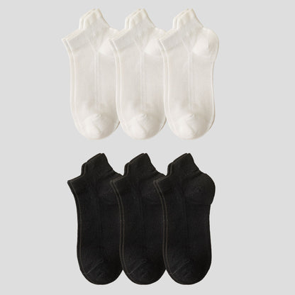 Anna-Kaci Women's No Show Socks Classic Thin Mesh Breathable 6pk
