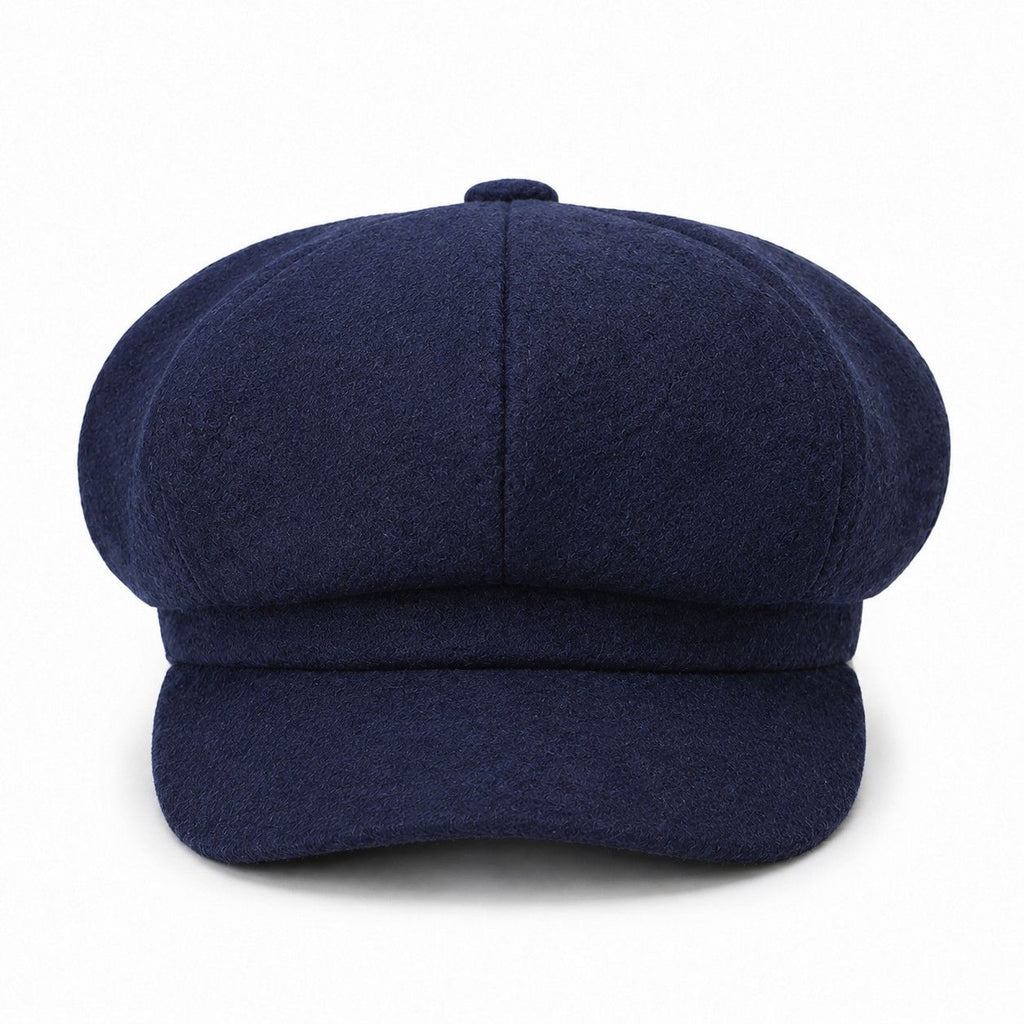 Classic Newsboy Cap Soft Textured Baker Boy Hat for Everyday Wear