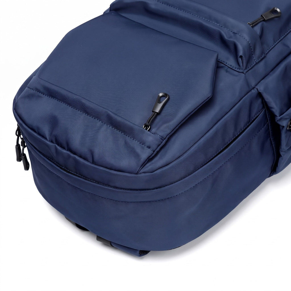 Modern Minimalist Laptop Backpack -  Multi-Pocket Daypack for School, Work, and Travel