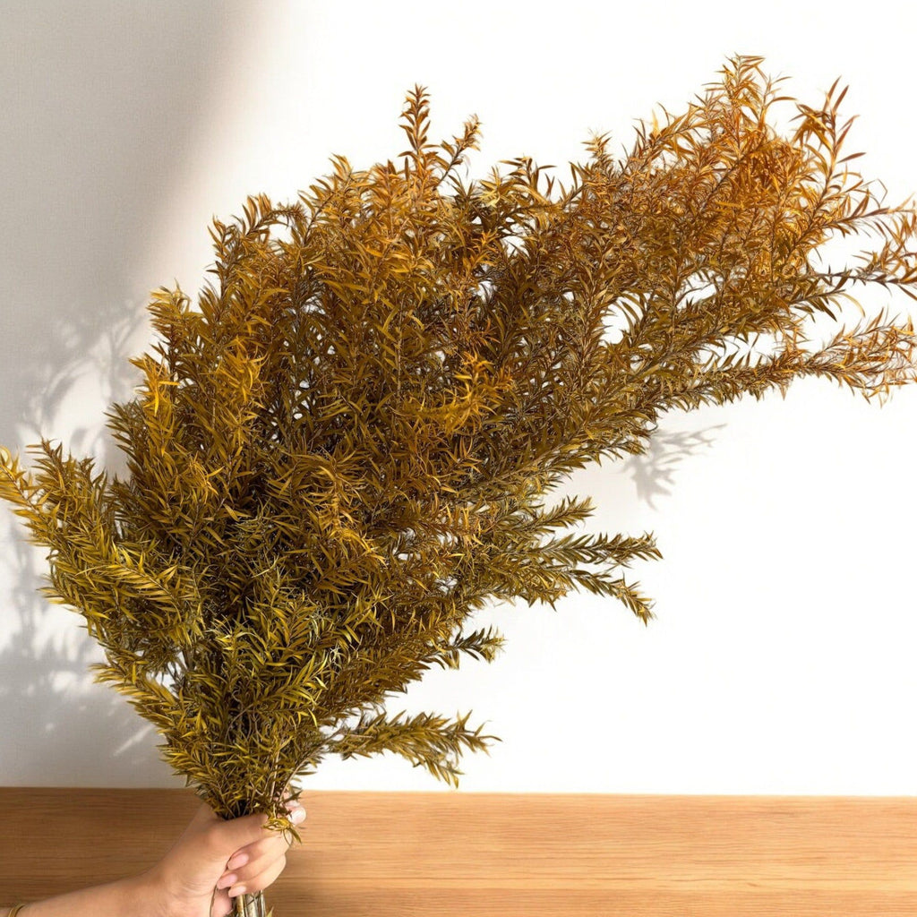 Alilang Dried Flowers Rosemary Branch Arrangement for Home Decor, 29.5 Inches