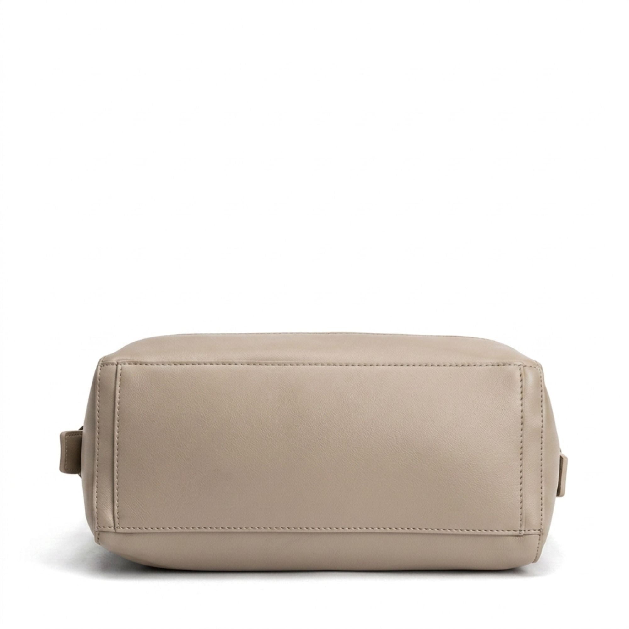 Bucket Shoulder Bag with Adjustable Strap and Interior Zipper Pouch