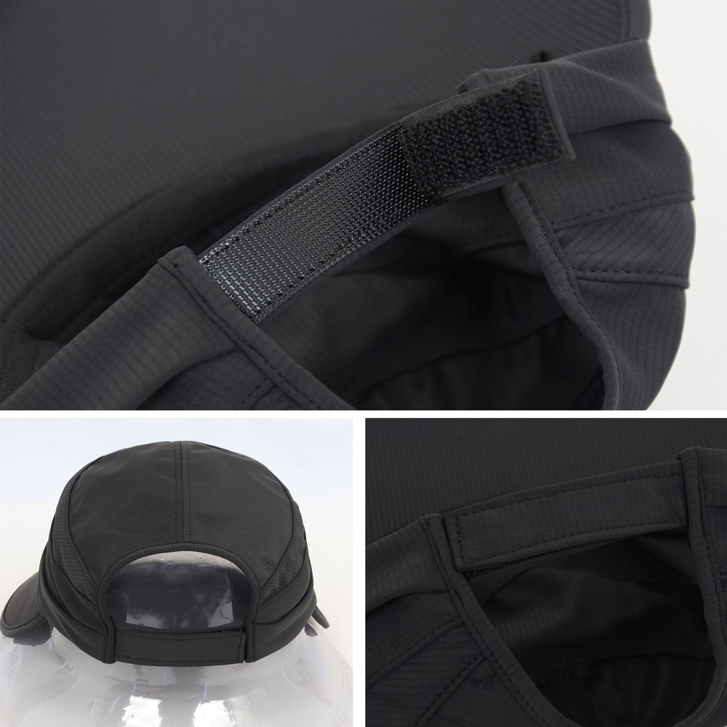 Anna-Kaci Women's Sporty Wide Brim Sun Visor Hat with Adjustable Back Strap Lightweight UV Protection Cap for Outdoor Activities