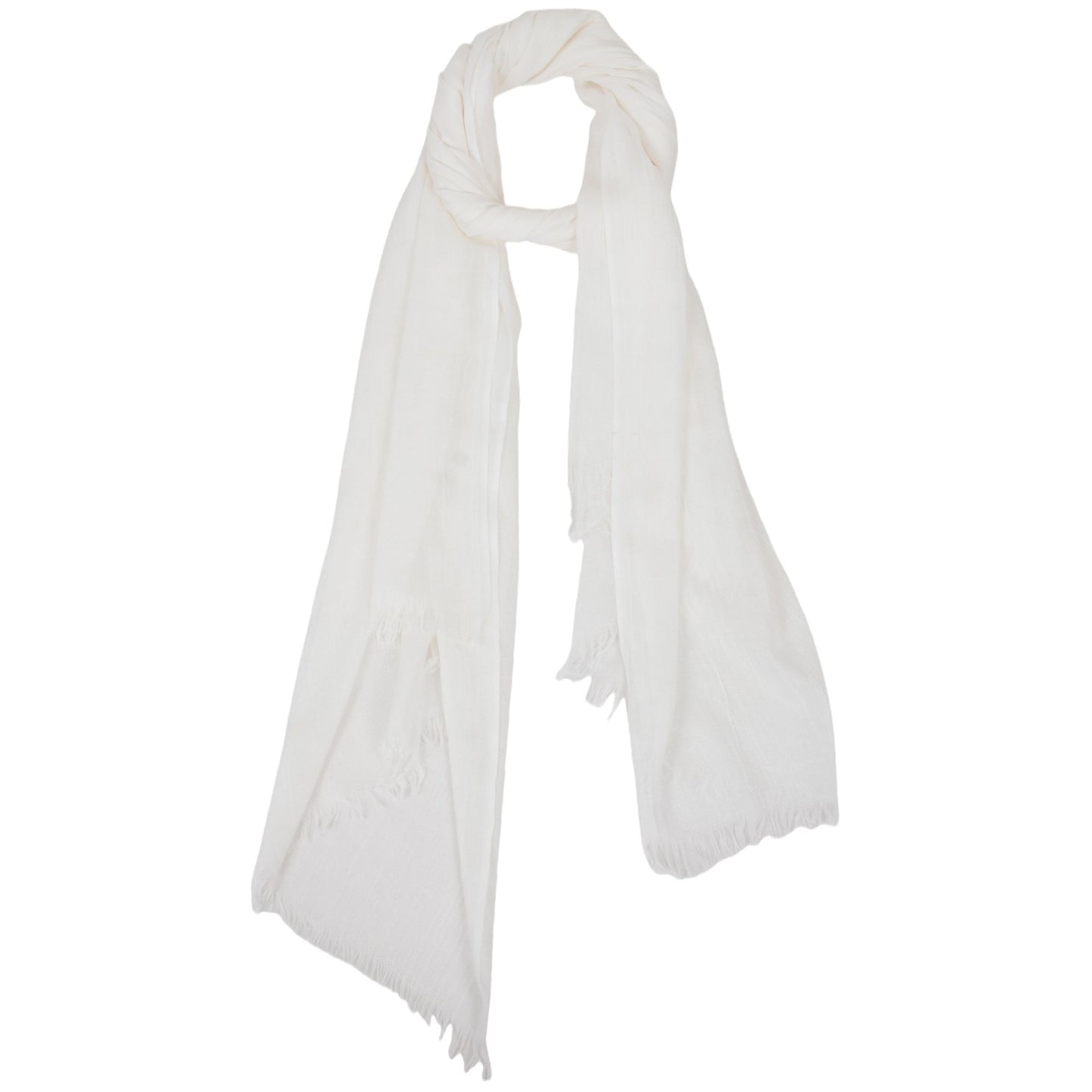 Anna-Kaci Lightweight Solid Cotton Linen Scarf Large Long Gauze Beach Wrap Shawl 78 Inches