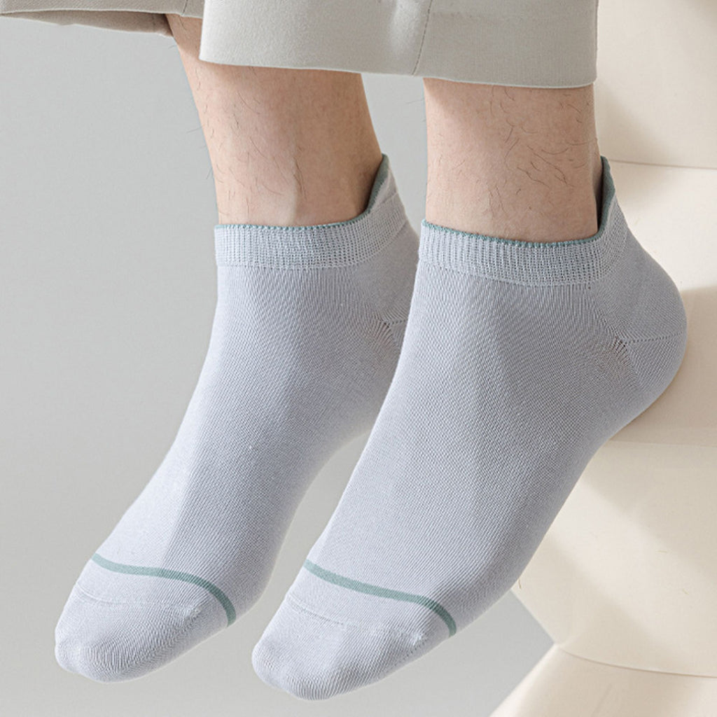 Anna-Kaci Men's 6pk Breathable Casual Ankle Socks